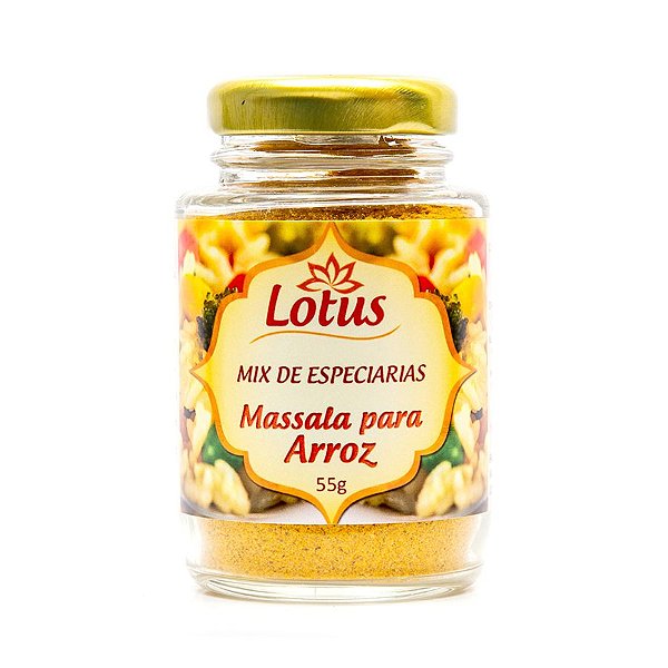 Tempero Massala Para Arroz Lotus - 50g