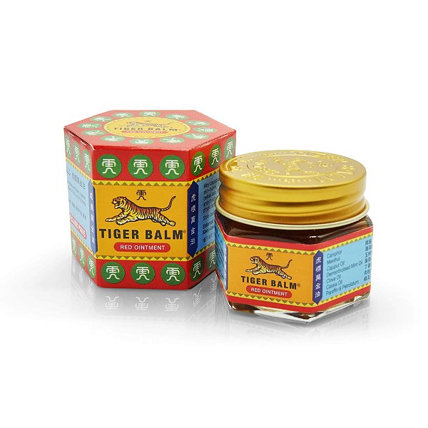 Tiger Balm Vermelho - Bálsamo para Massagem 9ml