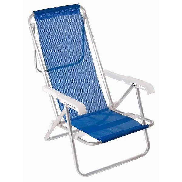 Cadeira De Praia Reclinável 8 Posições - Mor