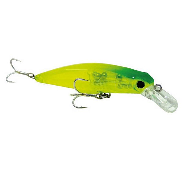 Isca Artificial Top Minnow 7.5cm 7.8g  Cor 09 - Verde Transparente - Yara
