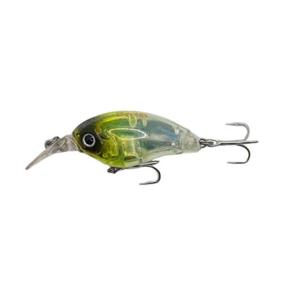Isca Artificial Pulguinha 5cm 10g Cor 57 - Cab. Verde Transparente - Yara