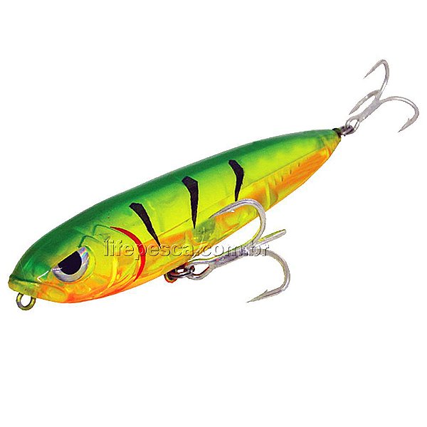 Isca Artificial Mad Dog 9cm 13g  Cor 11 - Fire Tiger Transparente - Yara