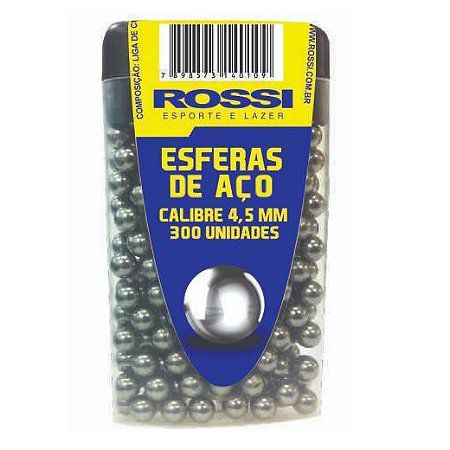 Esferas de Aço 4.5 mm com 1000 und - Rossi