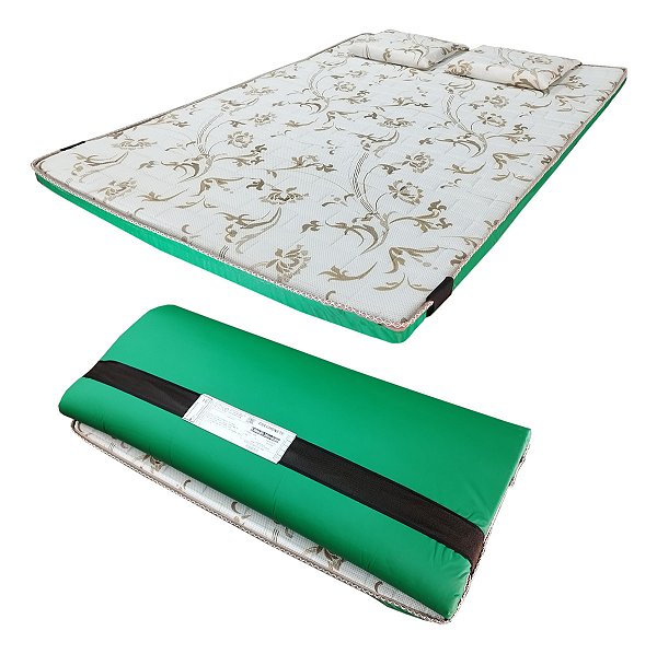 Colchonete Casal Lotus 186X128X60cm - Topazio