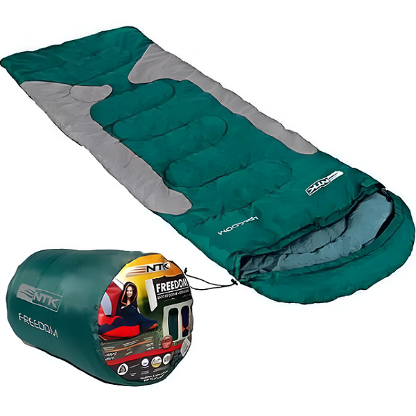 Saco de Dormir Freedom -1C a -3C Verde - Nautika