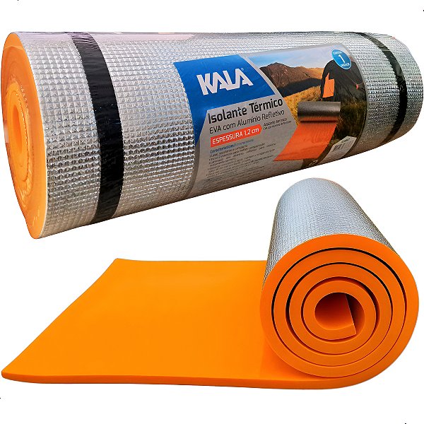 Isolante Termico Legendários 180 x 50 x 1.2 Cm Kala Mais Grosso Trekking Trilha Camping
