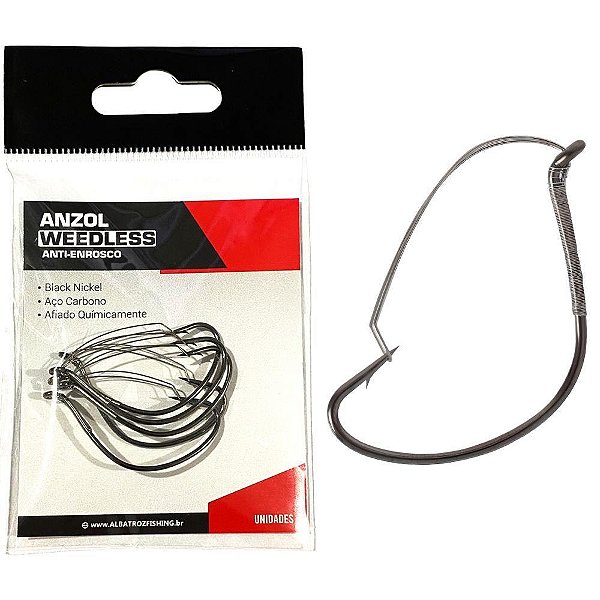 Anzol 37160 Weedless Anti-Enrosco 3/0 - Albatroz