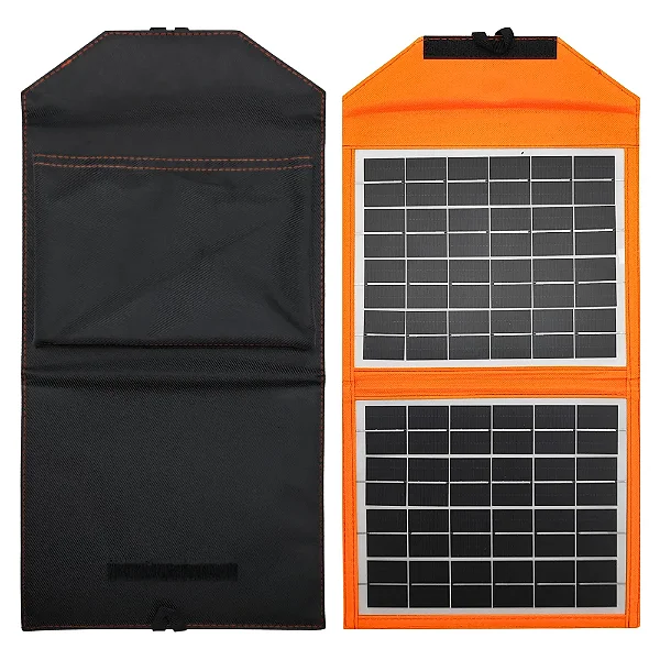 Painel Solar Carregador Dobravel Flexível Placa 10W - DP LED