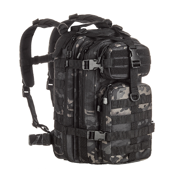 Mochila Assault Warskin Black - Invictus