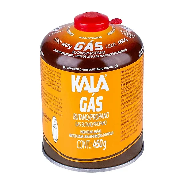 Cartucho Gas Valv Seguranca 450Gr - Kala