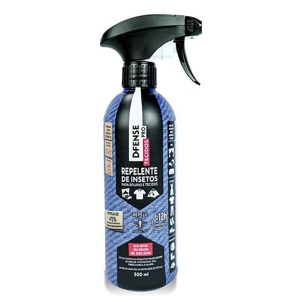 Repelente Defense Pro Tecidos Pequeno 250ml - Haxea