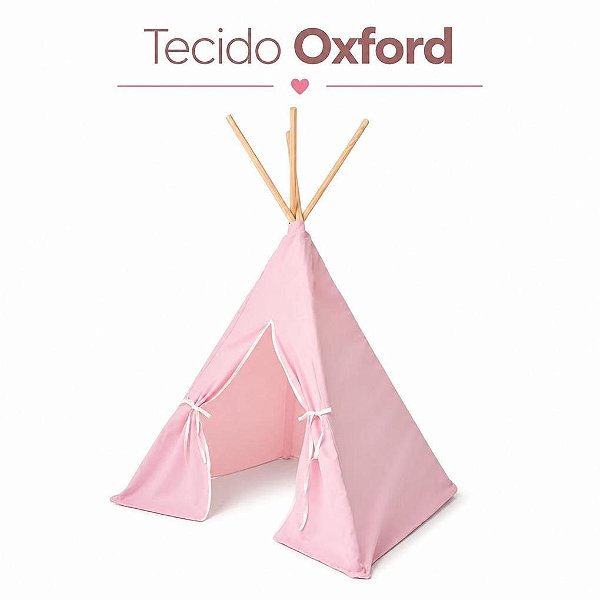 Cabana Infantil De Oxford Nash Rosa Bebê - Nash