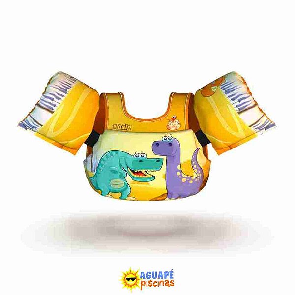 Boia Infantil Com Colete Dinossauro - Nash