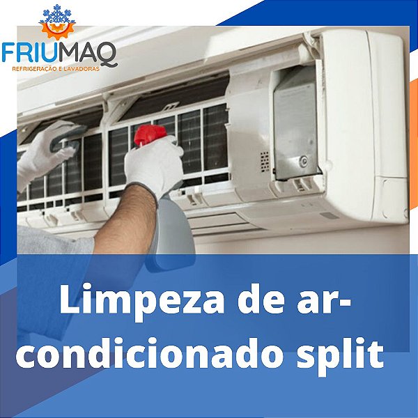 limpeza de split de 7 a 12 Mil BTus