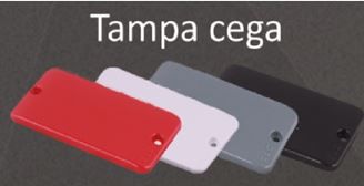 TAMPA CEGA CAIXA 1/2"-3/4" PVC ANTICHAMA