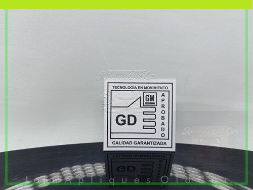 Adesivo Gd Calidad Garantizada Gm - Linha Gm Importação S10, Blazer, Silverado