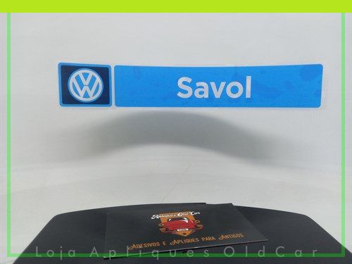 Adesivo Decorativo - Concessionária Volkswagen Savol - Padrão de Época