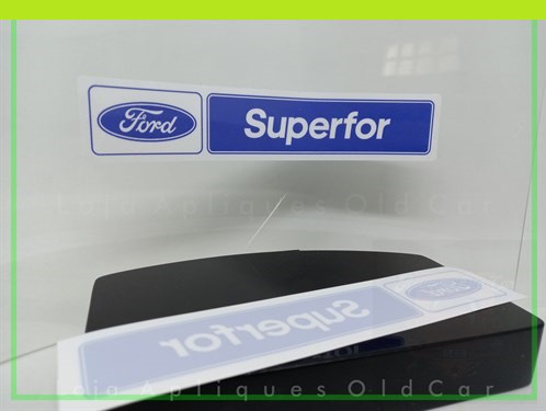 Adesivo Concessionária Ford - Superfor (colagem Interna P/vidro)