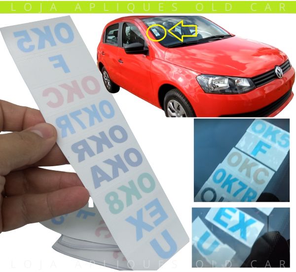 SELOS OK DE QUALIDADE VOLKSWAGEN PADRÃO LINHA A PARTIR DE 2005 / GOL, GOLF, BORA, FOX, AMAROK, JETTA, POLO