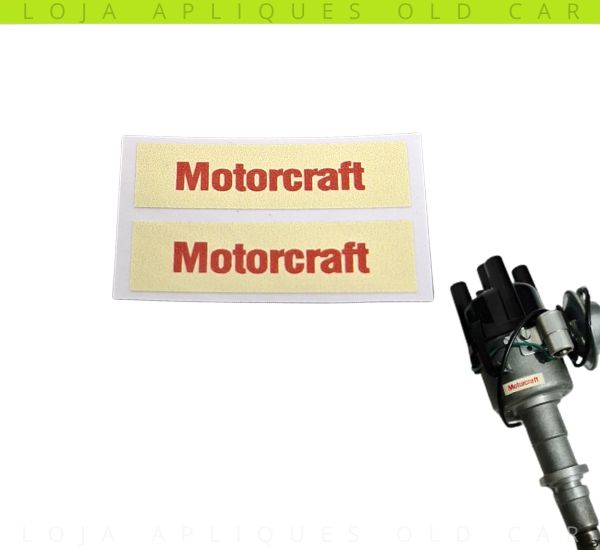 ETIQUETAS MOTORCRAFT PARA DISTRIBUIDOR FORD / COMPATÍVEL ESCORT, PAMPA, CORCEL, BELINA, DEL REY
