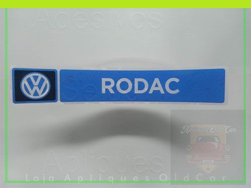 Adesivo Decorativo - Concessionária Volkswagen RODAC- Padrão De Época