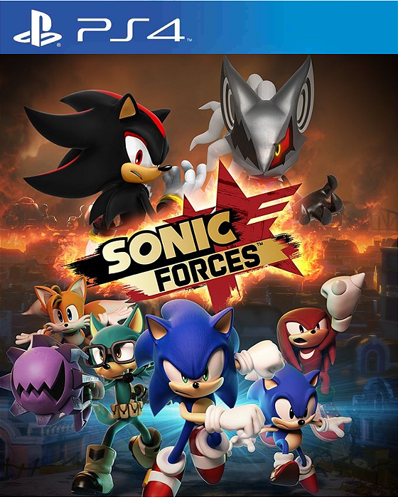 SONIC FORCES PS4 Midia Digital