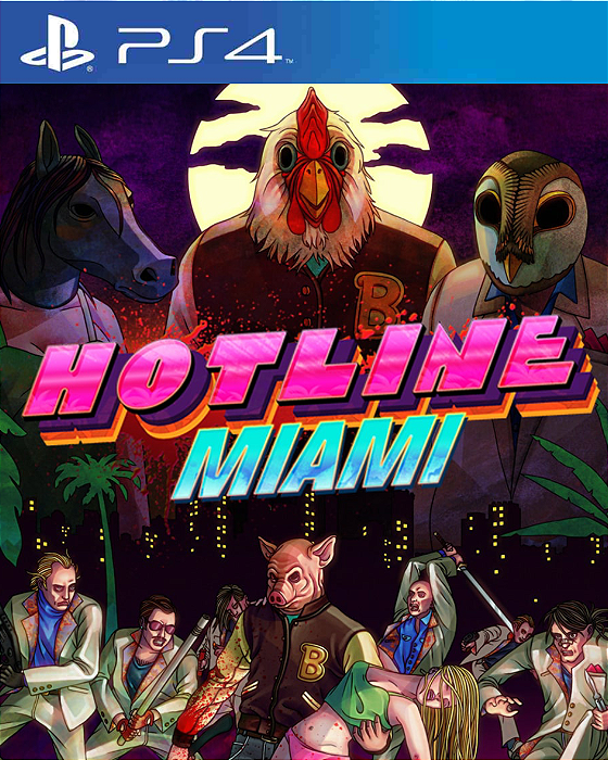 Hotline Miami PS4 Midia Digital