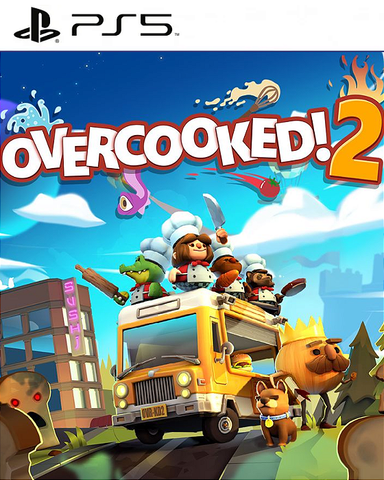 Overcooked! 2 PS5 Midia Digital