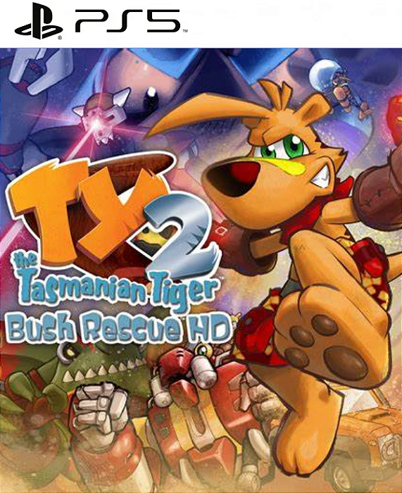 TY the Tasmanian Tiger™ 2: Bush Rescue™ HD PS5 Mídia Digital