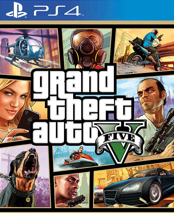 GTA V PS4 Mídia Digital