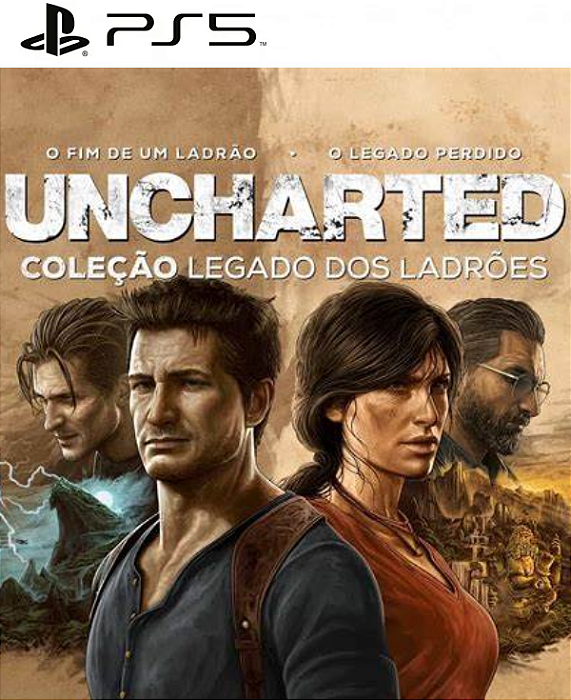 UNCHARTED: Coleção Legado dos Ladrões PS5 Mídia Digital
