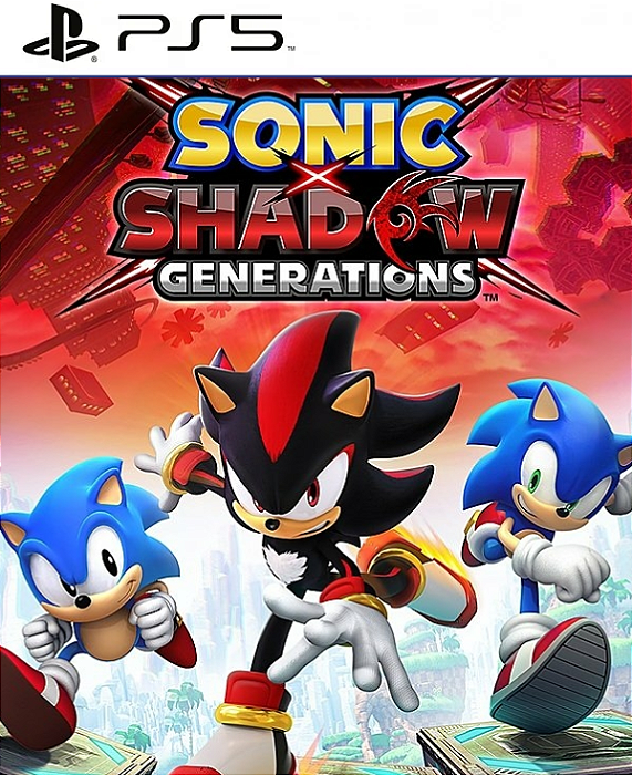 SONIC X SHADOW GENERATIONS PS5 Mídia Digital