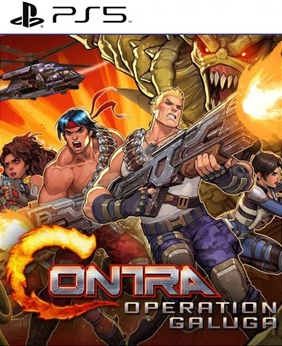 Contra: Operation Galuga PS5 Midia Digital