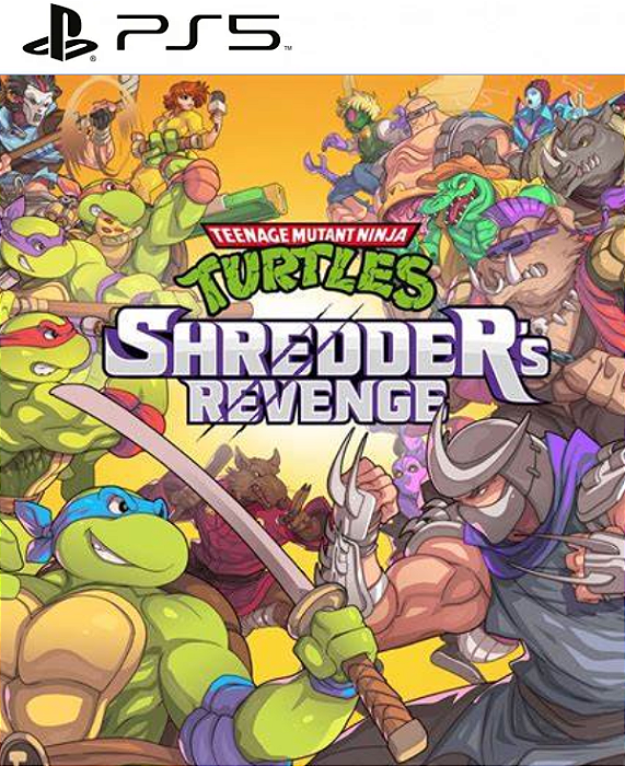 Teenage Mutant Ninja Turtles: Shredder's Revenge PS5 Midia Digital