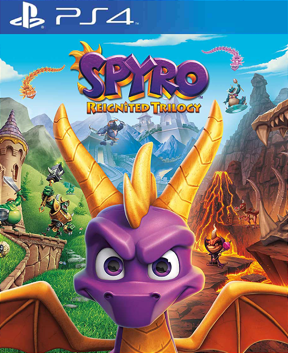 Spyro™ Reignited Trilogy PS4 Midia Digital