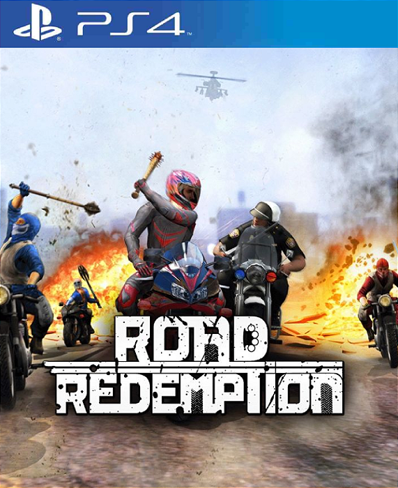 Road Redemption PS4 Midia Digital
