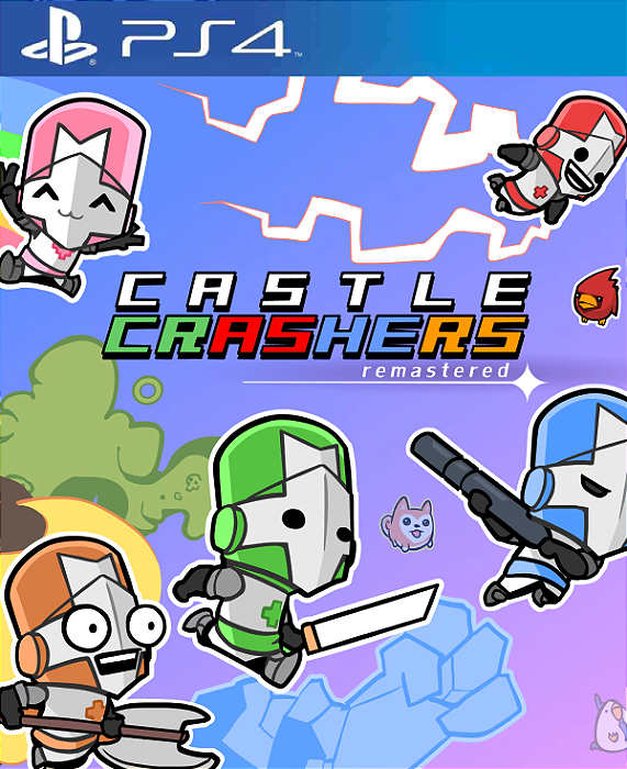 Castle Crashers Remastered PS4 Midia Digital