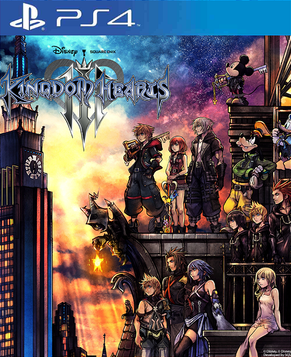 KINGDOM HEARTS III PS4 Midia Digital