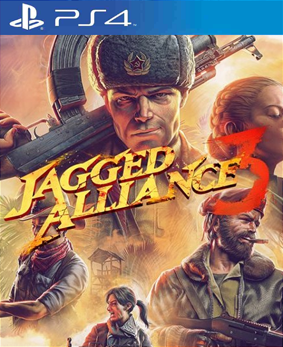 Jagged Alliance 3 PS4 Midia Digital