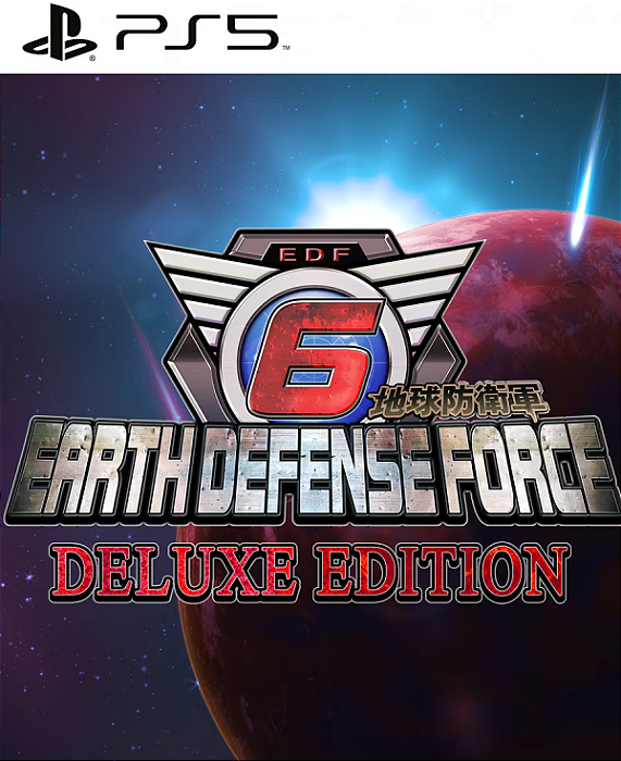EARTH DEFENSE FORCE 6 PS5 Midia Digital