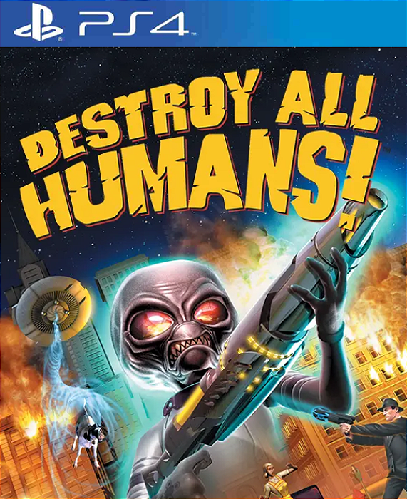 Destroy All Humans! PS4 Midia Digital