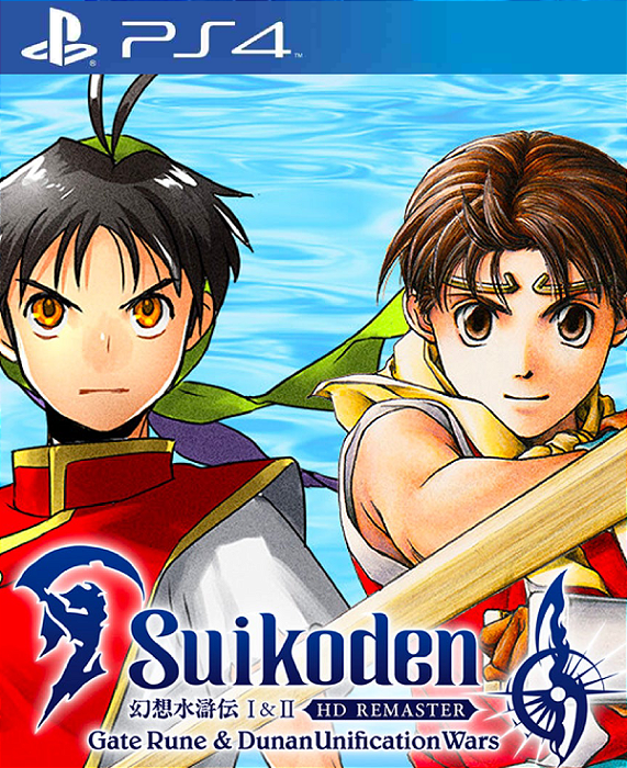 Suikoden I&II HD Remaster Gate Rune and Dunan Unification Wars PS4 Midia Digital
