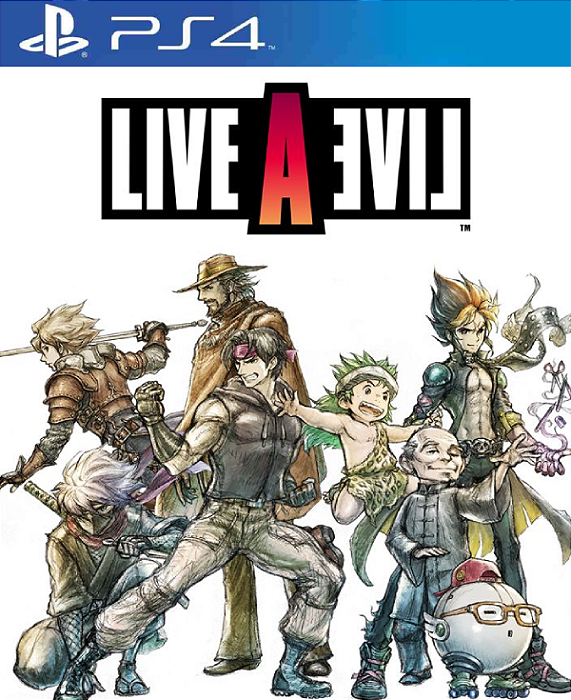 LIVE A LIVE PS4 Midia Digital