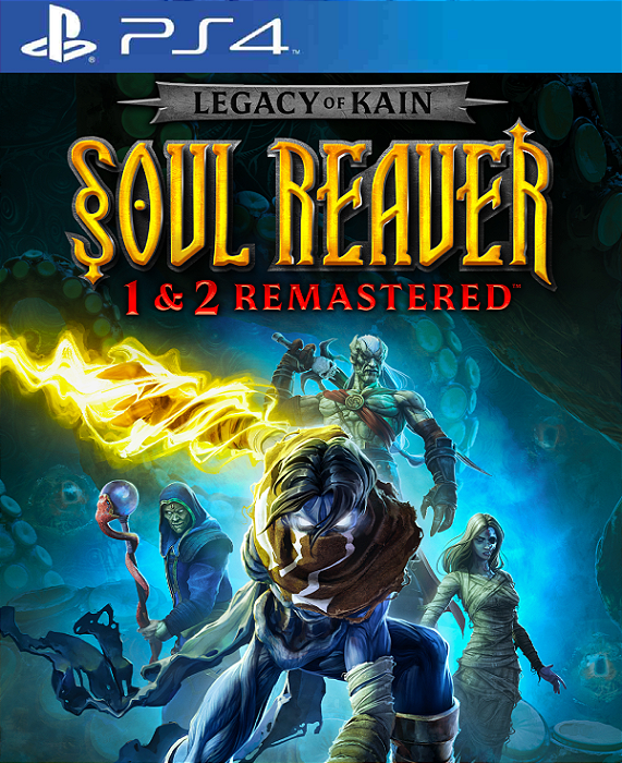 Legacy of Kain™ Soul Reaver 1&2 Remastered PS4 Midia Digital