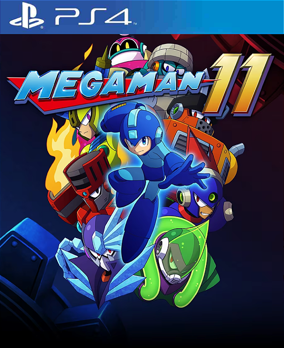 Mega Man 11 PS4 Midia Digital