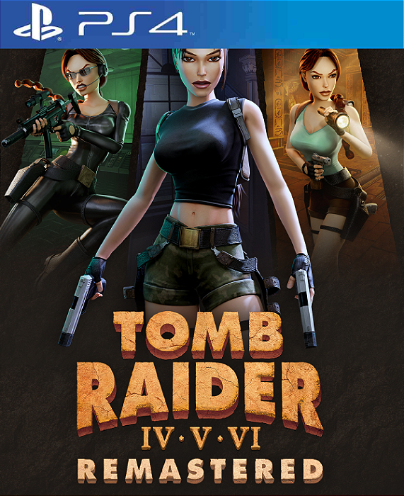 Tomb Raider IV-VI Remastered PS4 Midia Digital