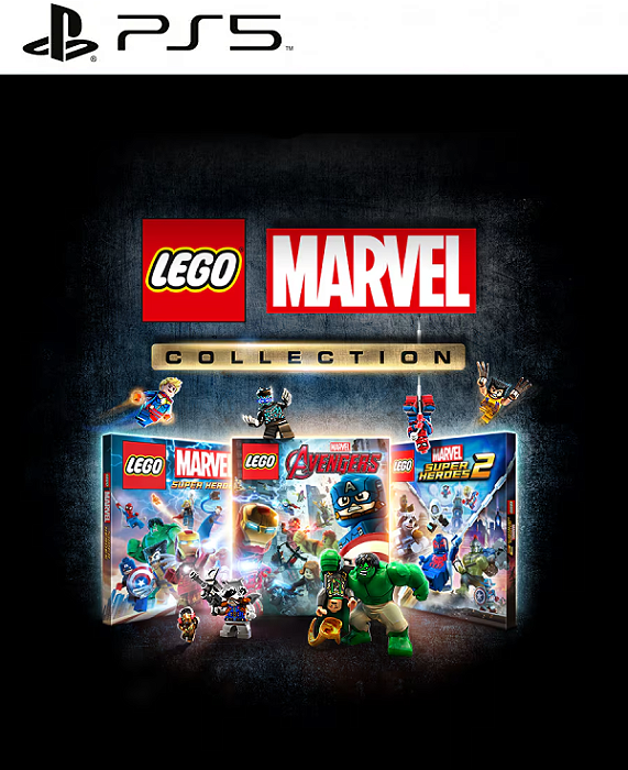 Coleção LEGO® Marvel PS5 Midia Digital