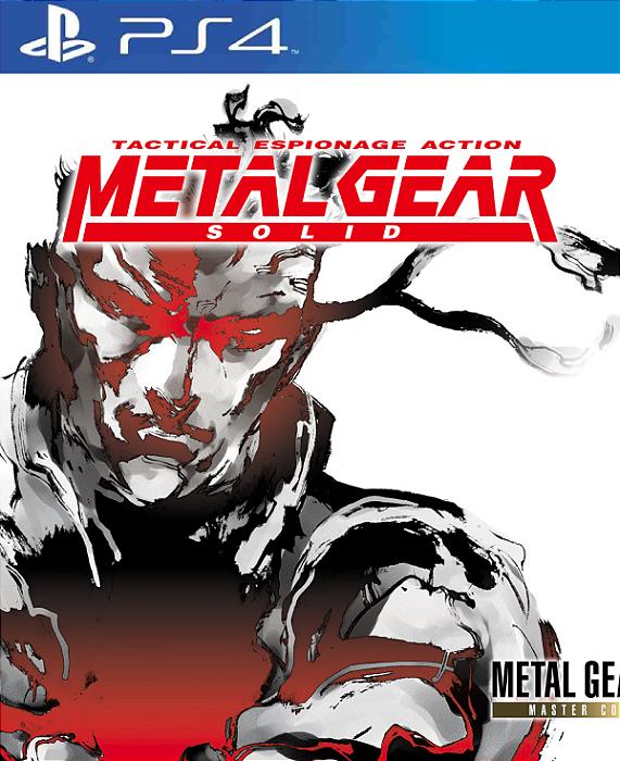 METAL GEAR SOLID - Master Collection Version PS4 Midia Digital