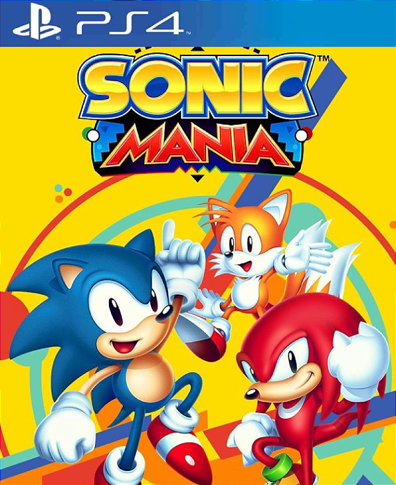 Sonic Mania PS4 Midia Digital