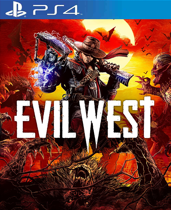 Evil West PS4 Midia Digital